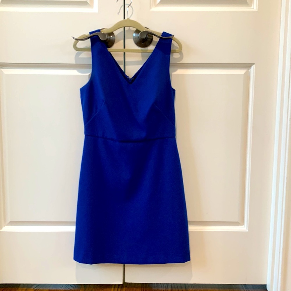 Loft cobalt blue dress